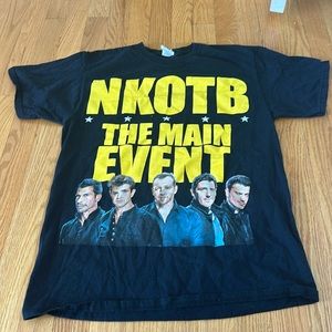NKOTB T-Shirt from 2015 concert.